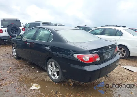 2003 Lexus Es 300 from USA, damaged, VIN JTHBF30G930140220
